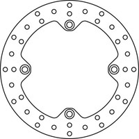 TRW Bremsscheibe (FüR: Honda XL 1000 V Varadero SD01 99-00 Hinten )