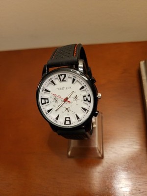 Brand New Men's Weijieer White Analog Watch