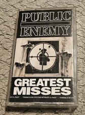 Public Enemy Greatest Misses 1992 Cassette Tested Plays