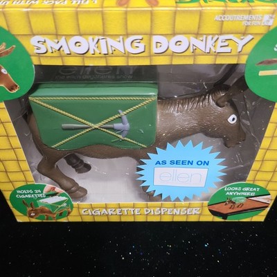 Smoking Donkey Plastic Cigarette Dispenser - 2002 - Accoutrements Vintage  NIB