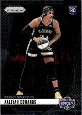 2024-25 Panini Prizm WNBA Aaliyah Edwards Rookie Washington Mystics #70