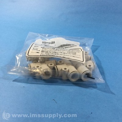 SMC KQ2T10-00A Union Tee Fittings, Pack of 5 FNFP