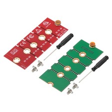 2Pcs M2 SSD Extended Adapter Card Transfer 2230 2242 2260 2280 W Screwdriver