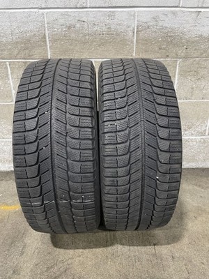 2x P215/45R17 Michelin X Ice XI3 7/32 91 H Used Tires 2154517