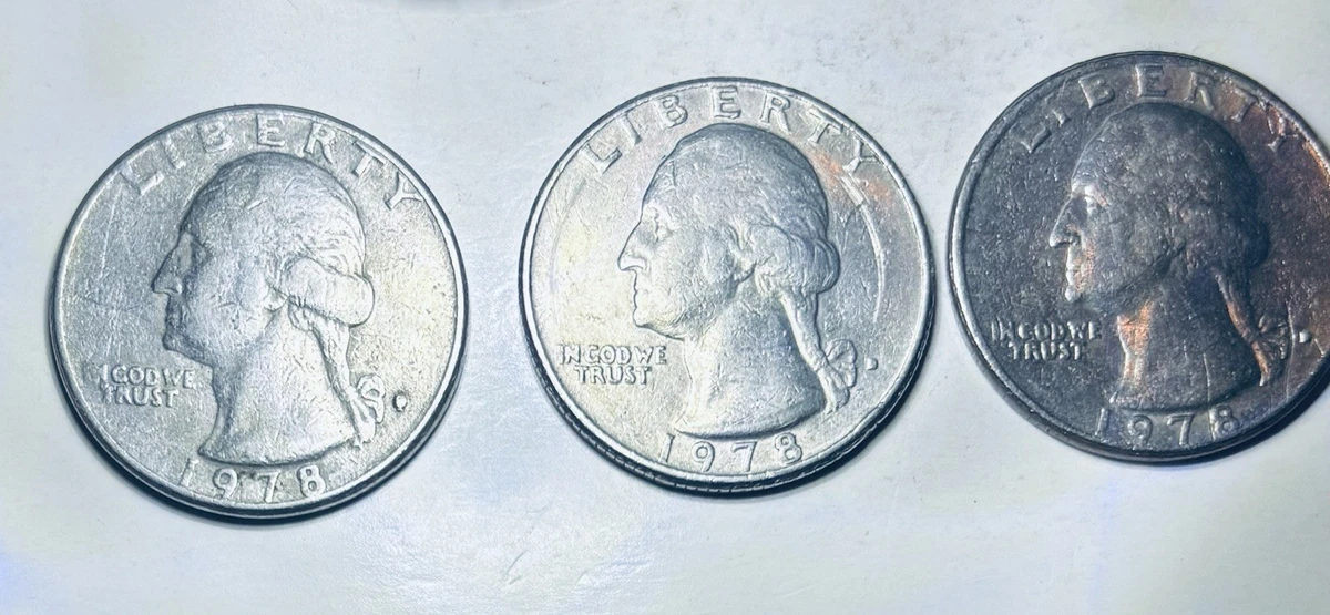 Washington Quarter 1978 Uncertified US Coin Errors for sale | eBay