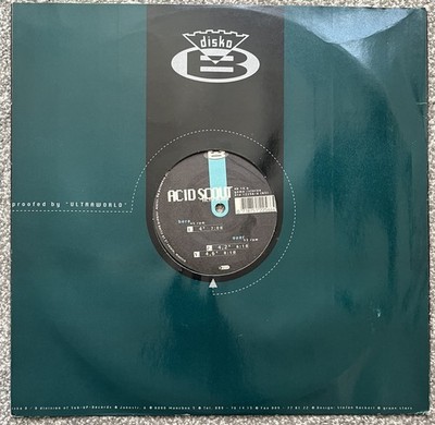 Acid Scout - 4 Degrees. 1994 12 . German Acid Techno. db 16 EX