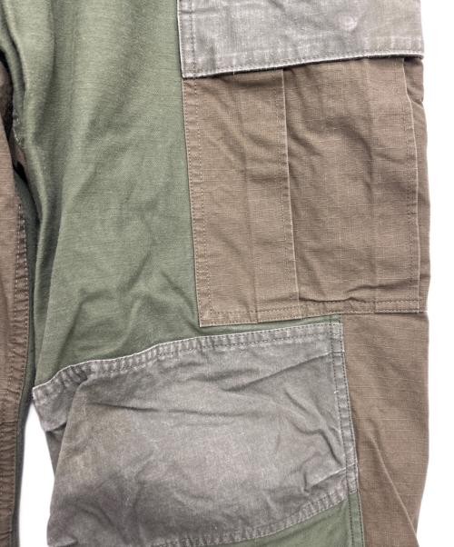FDMTL                    patchwork cargo pants kh… - image 5
