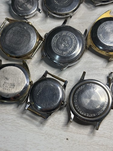 TEILE REPARATUR Vintage Uhren Konvolut 13 Uhren AS IS Sachsen Timex Cyma Imperial + - Bild 11 von 12