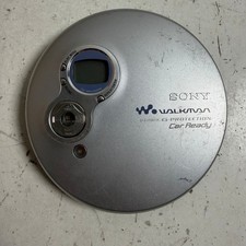 Sony Walkman D-EJ756CK Silver G-Protection Portable Audio Compact Disc Player