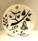 Art Deco Black and Gold Bowl