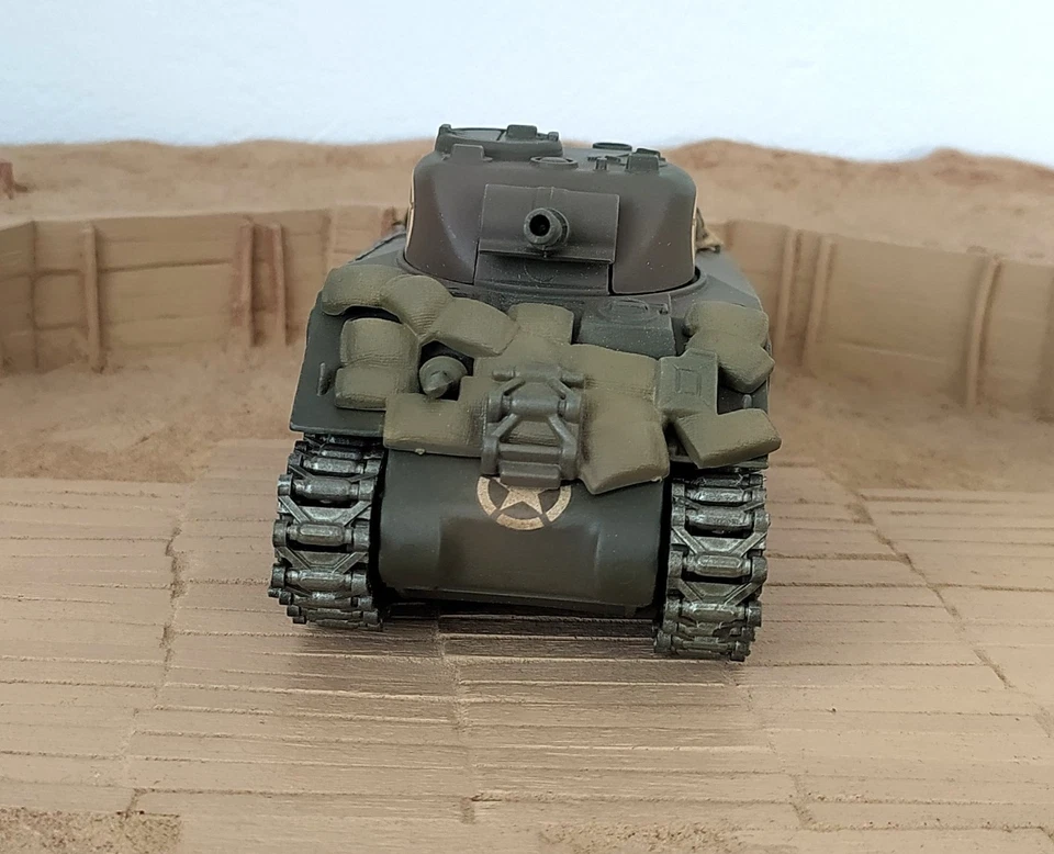 Char Sherman obusier 105 mm Solido Militaire 1/50 - Photo 2/4