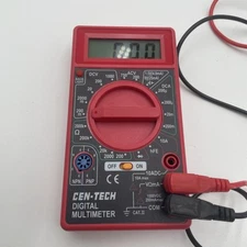 Cen-Tech 7 Function Digital Multimeter Tester Multi-tester NIB AC/DC volt. 90899