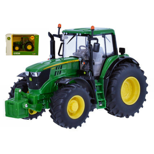 Trattore John Deere 6195 M Tractor 1:32 Britains Mezzi Agricoli E Accessori -D--image