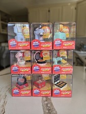 Mini Brands Really Works Magic Cook Kitchen Complete Set Of 9 - With HTF Toaster