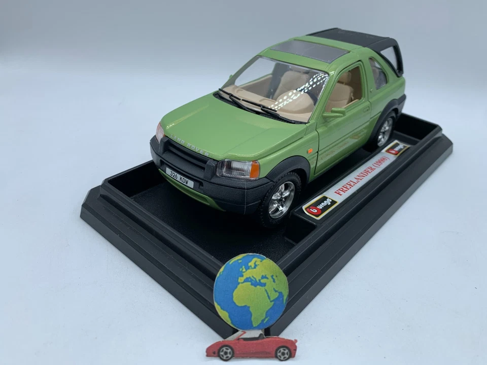 Bburago Land Rover Freelander 1998 "chiuso" , scala 1:24 - 1:25, vintage (3281) - Immagine 3 di 4