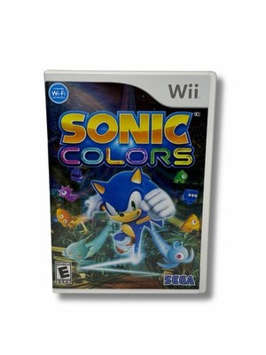 Sonic Colors (Nintendo Wii, 2010) - Complete In Box