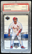 2002 Upper Deck Honor Roll Albert Pujols #3 Cardinals PSA 10 GEM MINT