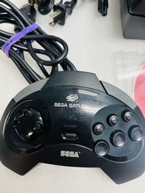 SEGA Saturn Model MK-80000A Console Bundle Tested Working