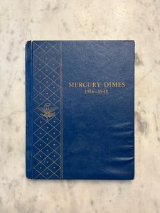 Mercury Dime Archival Whitman Album 1916 - 1945 #9413