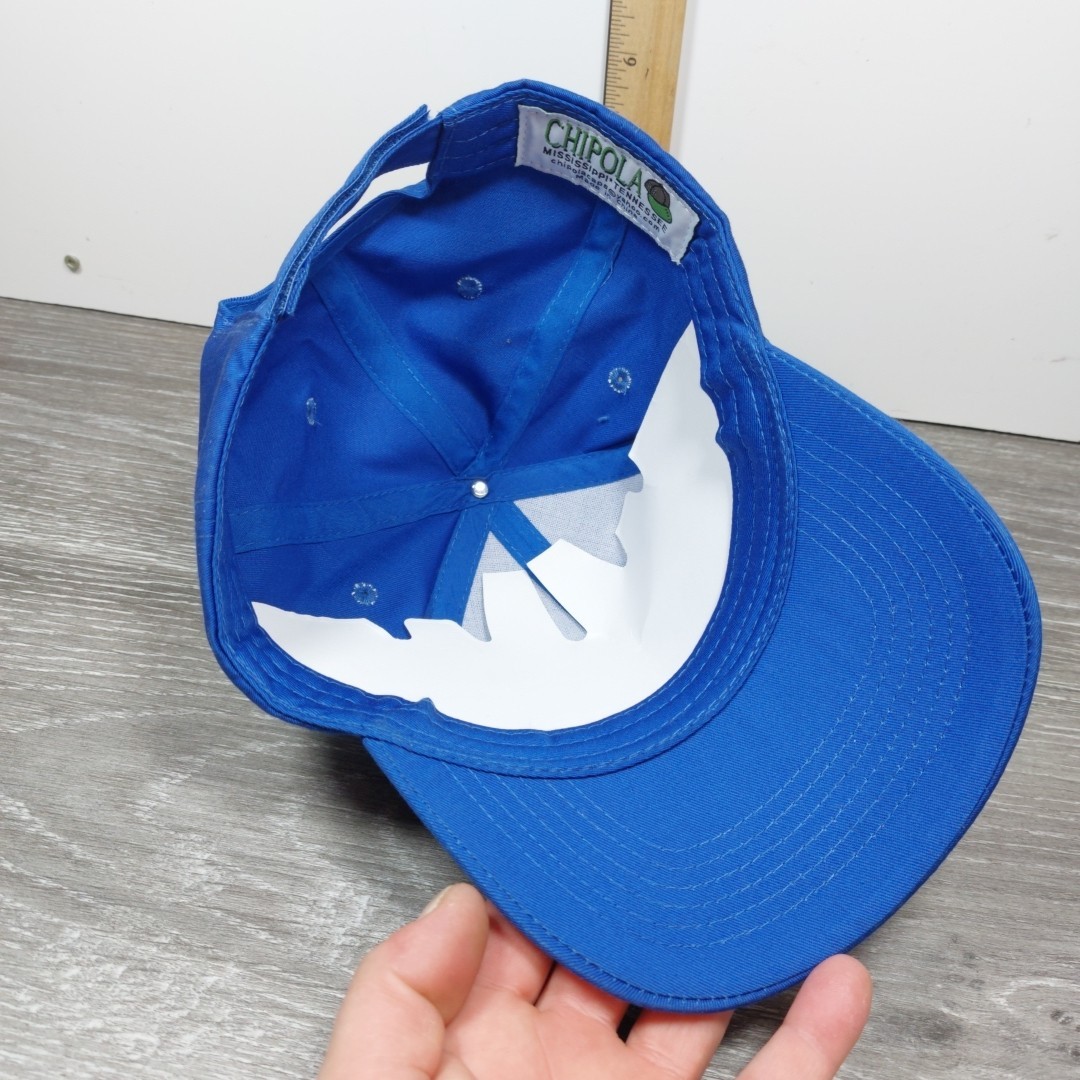 New Holland Hat Cap Adjustable Blue Agriculture Farming Tractor