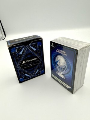 PSX PlayStation Experience 2015 Full Complete Card Set With Box 66 Cards SEALED