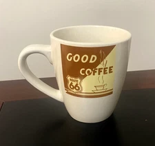California Pantry "Good Coffee Route 66" Large Cup Mug