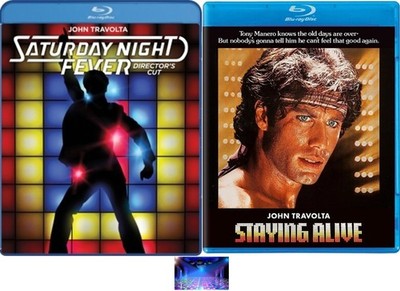 John Travolta SATURDAY NIGHT FEVER DIRECTOR'S CUT & STAYING ALIVE