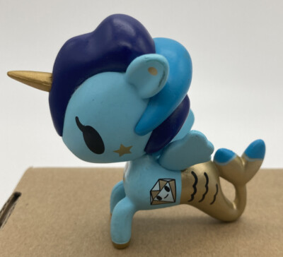 Tokidoki Mermicorno Plüschtier – Cerulean, 20,3 Cm, Blau, Halb Einhorn Halb Fisch