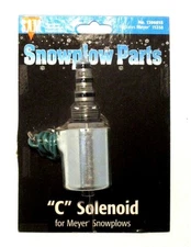 "C" Solenoid coil and valve, Snow Plow, Meyer 15358, Buyers 1306055