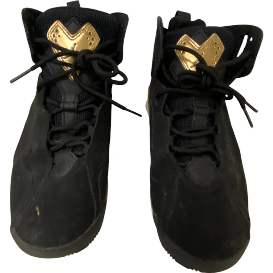 Air Jordan 7 True Flight GS Retro Basketball Shoes Kids Size 6Y Black Lace Up - Image 3 of 4