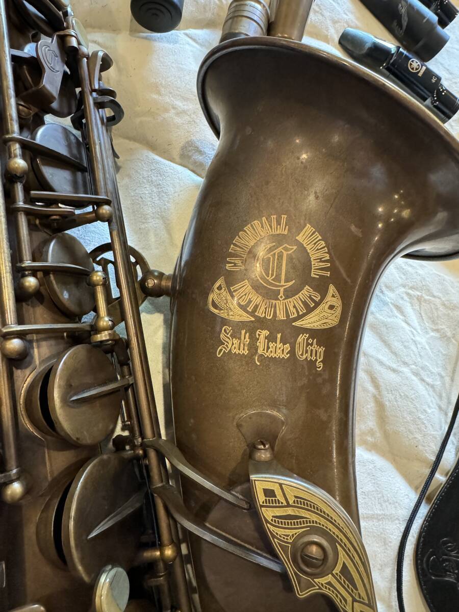 Cannonball T5BR Tenor Saxophone BRUTE BIG BELL STONE eBay