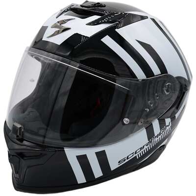 Scorpion EXO-520 Evo Air ECE 22.06 BANSHEE perlmutt weiß-schwarz Gr. XXL 63/64