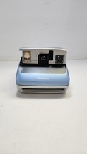 Vintage Polaroid One 600 Classic 600 Instant Film Blue with Flash
