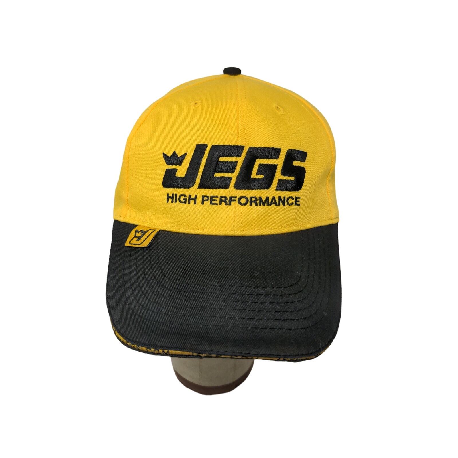 Jegs Headware High Performance  Strapback Hat Yel… - image 1
