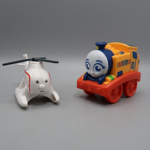 My First Thomas & Friends Push Along Nia and Harold Helicopter Lot of 2 Toys