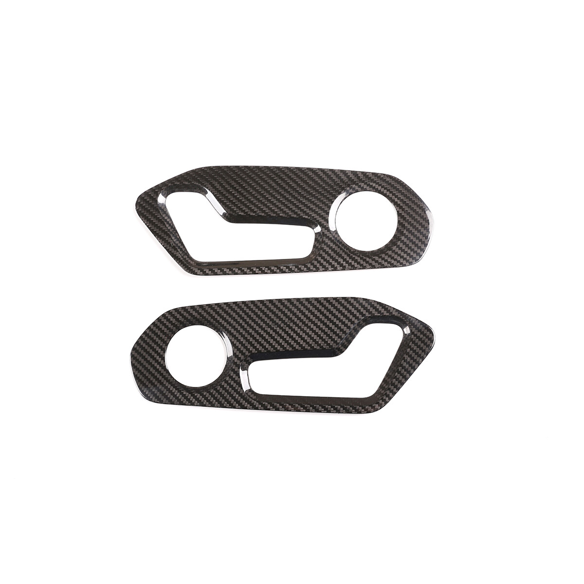Real Carbon Fiber Seat Adjust Handle Switch Cover Trim For Lamborghini Urus18-21
