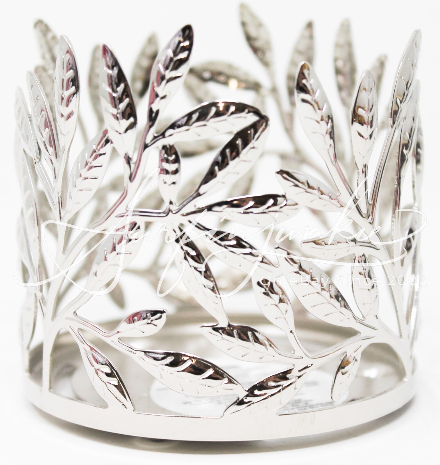 Silver Tree Branches Leaves Small Mini Size