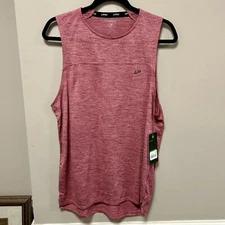 Unipro Sz S (34-36) Dark Pink Workout Tank Top Quick Dry NWT