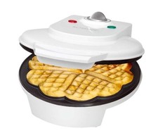 MACCHINA PER CIALDE PIASTRA WAFFEL GOFRI BELGI WAFER FERRATELLE BOMANN WA5018