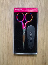 GINGHER 2005 Collectable Designer's Series Amanda 4 Inch Embroidery Scissors RE