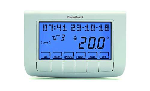 FANTINI COSMI CH140GSM2 - Cronotermostato con modem GSM integrat, Bianco (o9R)