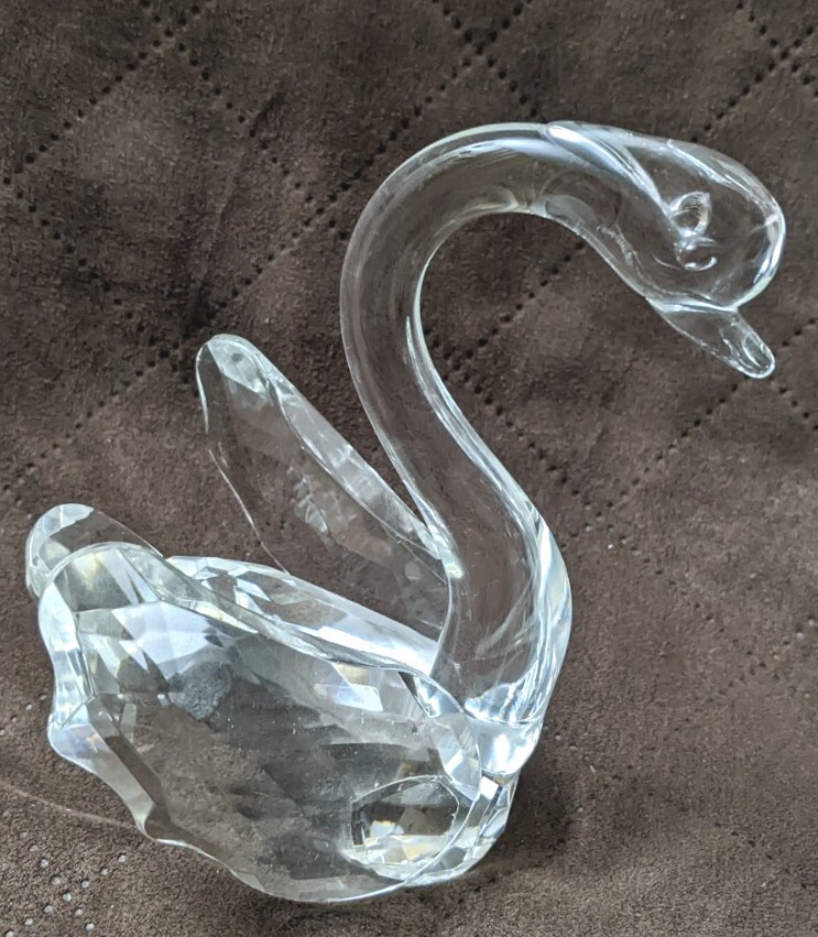 SORELLE Clear Crystal Swan | eBay