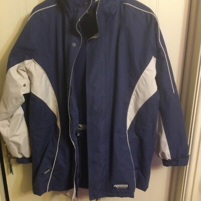 Manteau D'équitation Imperméable Dublin Empress, Taille XS (8-10 Ans), Doublure Polaire Respirante, Bleu