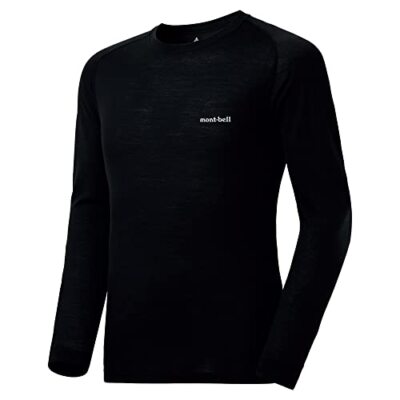 [Montbell] 1107654 Super Merino Wool MW [Medium Weight] Round Neck Shirt Herren