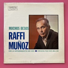 Raffi Munoz - Muchos Besos LP Vinyl Latin Tropical US Bolero Tango Papa Molina x