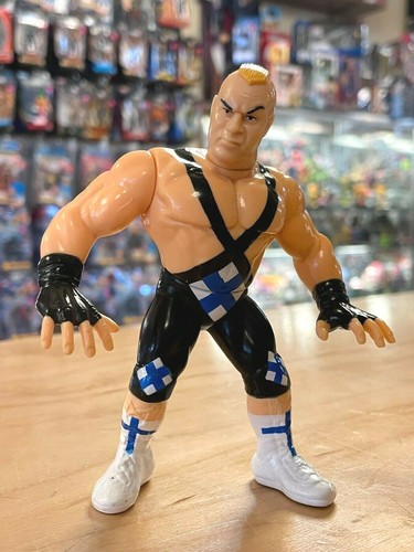 WWF VINTAGE HASBRO WRESTLER LUDVIG BORGA HIGH GRAD...