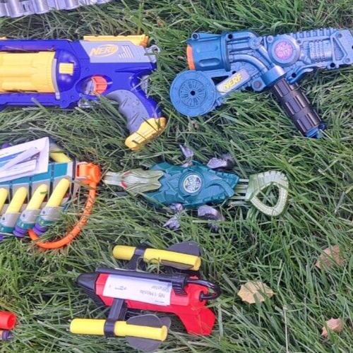 Vintage Nerf Gun Max Force Gator Dart Blaster, Unique Alligator