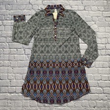 Roper Womens Western Dress Size S Grey/Multicolor Aztec Rodeo Cowgirl - NEW