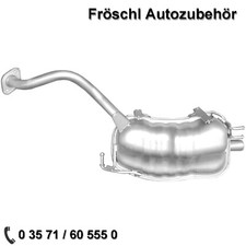 für Hyundai Santa Fe 2,2 CRDi 4x4 CM Endtopf Endschalldämpfer hinten links a*