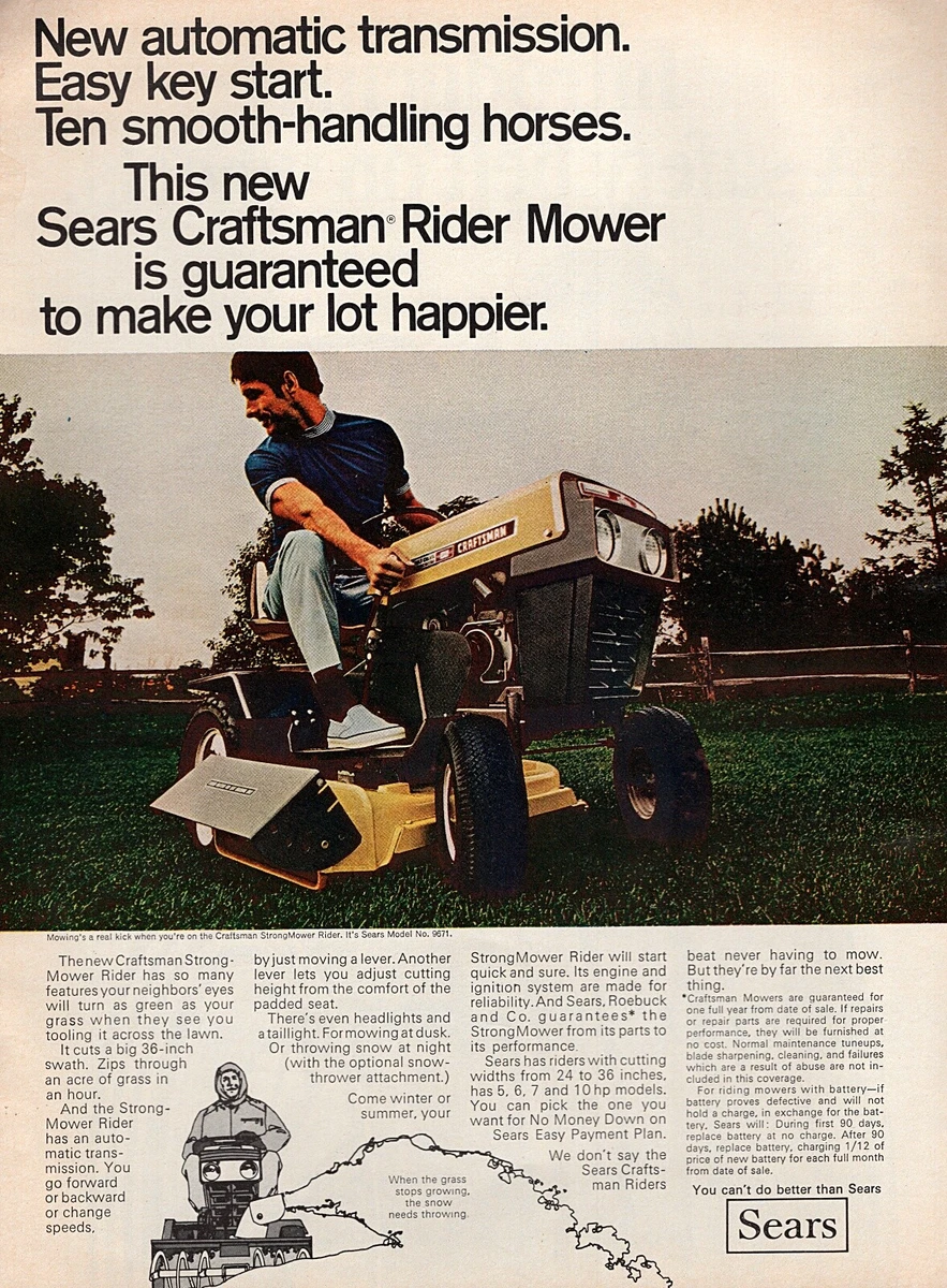 Sears garden tractor for sale deals